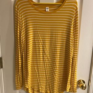 Striped long sleeve shirt